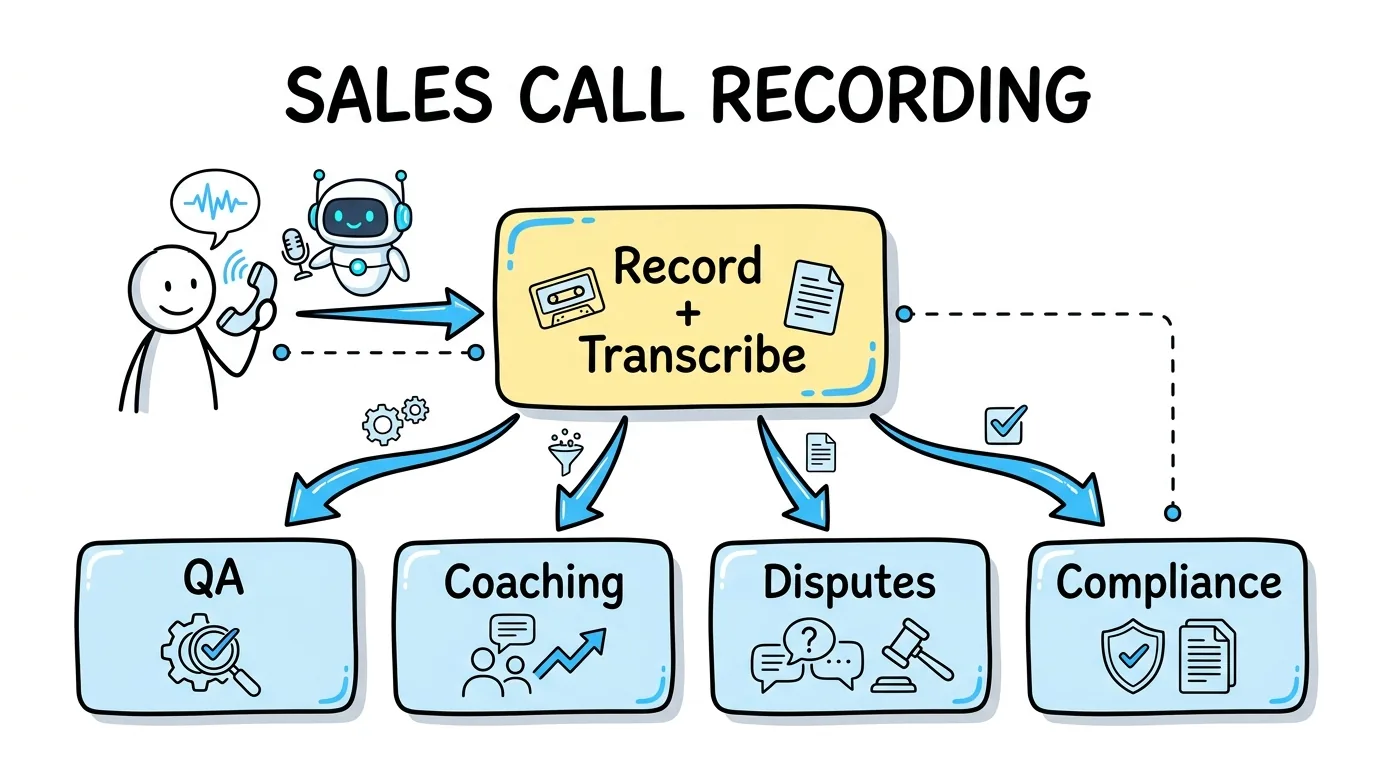 Sales Call Recording Software: Best Tools for QA and Coaching - Lead Distro AI